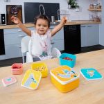 Imagen de Bowls Contenedor Aptos Para Micro Badabulle Set De 4 Unid