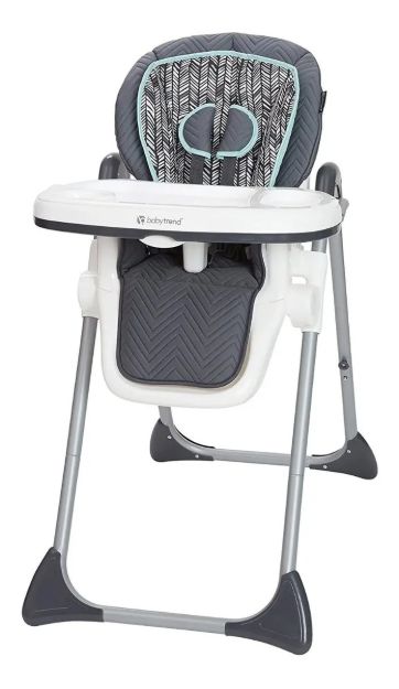 Imagen de Silla Alta De Comer Ziggy Babytrend 3 En 1 Ziggy Gris Oscuro