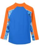 Imagen de Remera Con Protección Uv Mangas Largas Niños De 4 A 5 Azul/n Azul 4 A 5 Años Geométrico