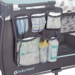 Imagen de Practicuna Dots Babytrend Con Pañalera Organizador  Celeste