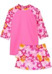 Imagen de Conjunto Playa Surf Licra Con Protección Uv Edad 4 A 5 Años Rosa Chicle 4 A 5 Años