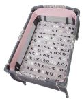 Imagen de Practicuna Estrellas Rosa Con Móvil Pañalera Colchoneta Bebe Rosa