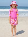 Imagen de Conjunto Playa Surf Licra Con Protección Uv Edad 4 A 5 Años Rosa Chicle 4 A 5 Años