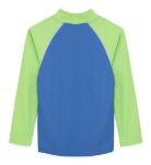Imagen de Remera Con Protección Uv Mangas Largas Spring Playa Niños Azul Acero 6 A 7 Años Geométrico