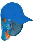 Imagen de Gorra De Playa Con Protección Para El Cuello Azul Upf 50+  Azul Marino S