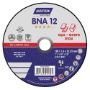 Imagen de Disco corte metal chato 180x1.6x22mm BNA 12 NORTON - Ynter Industrial