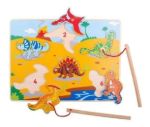 Imagen de Puzzle Magnético Madera A Pescar Dinosaurios Bigjigs 18mes  