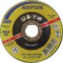Imagen de 4 Disco desbaste metal 115x5x22mm BDA50 NORTON - Ynter Industrial