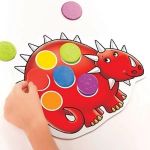 Imagen de Juego De Mesa Figuras Geométricas Colores Dinosaurio Orchard