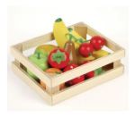 Imagen de Canasto De Frutas Y Ensaladas Juguetes De Madera Bigjigs
