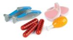 Imagen de Canasto De Carnes Y Pescado Juguetes De Madera Bigjigs Multicolor