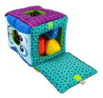 Imagen de Cubo De Formas Didáctico Caras De Animales Bebés Lamazetela  Multicolor