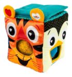 Imagen de Cubo De Formas Didáctico Caras De Animales Bebés Lamazetela  Multicolor