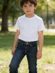 Imagen de Jean Pantalon Straigh Corte Husky Para Niños Crazy8 Algodón Azul 10