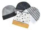 Imagen de Set De 4 Gorros León Algodón Orgánico Just Born 0 A 6 Meses Amarillo 0 A 6 Meses