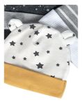 Imagen de Set De 4 Gorros León Algodón Orgánico Just Born 0 A 6 Meses Amarillo 0 A 6 Meses
