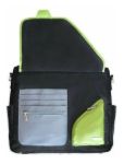 Imagen de Bolso Maternal Midnight Verde Accesorios Jjcole Con Detalle Verde