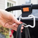 Imagen de Gancho Clip Grande Para Coches De Aluminio Y Velcro Dreambab