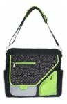 Imagen de Bolso Maternal Midnight Verde Accesorios Jjcole Con Detalle Verde