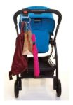 Imagen de Gancho Clip Grande Para Coches De Aluminio Y Velcro Dreambab