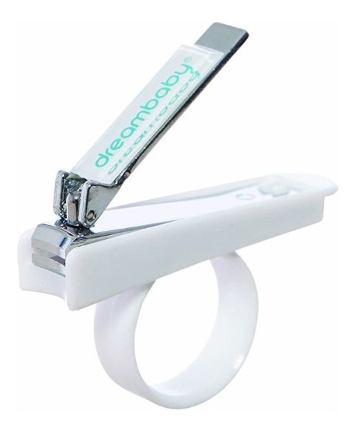 Imagen de Cortauñas Con Soporte Para Bebes Dreambaby Blanco