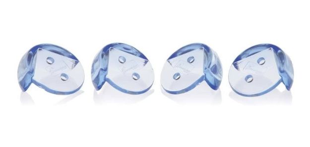 Imagen de Protectores De Esquina Para Muebles Bebes Dreambaby Silicona Trasparente