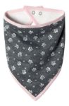 Imagen de Pack X3 Baberos Toalla Bandana Algodón Orgánico Just Born  Lamb Gris Standar