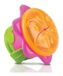 Imagen de Snack Bowl Con Tapa Antivuelco Nuby Detalle Caja Decolorida Rosa