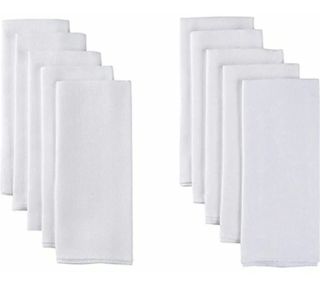 Imagen de Pack X10 Pañales Tela Gaza Con Acolchado Absorbente Gerber