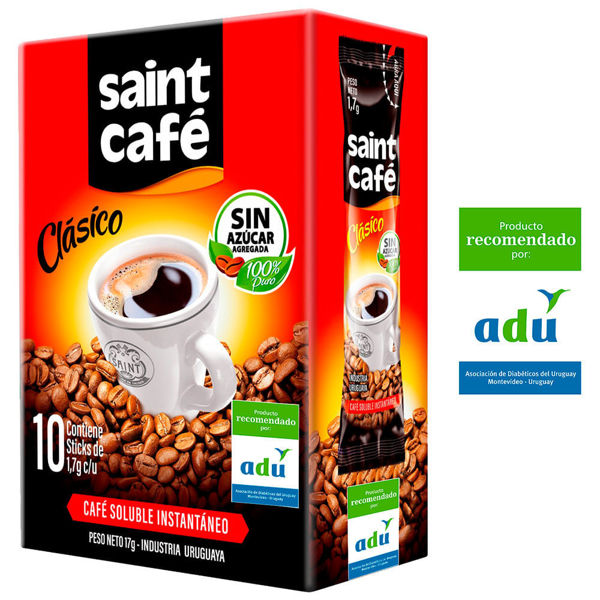 Imagen de Cafe Soluble Saint x 10 Sticks