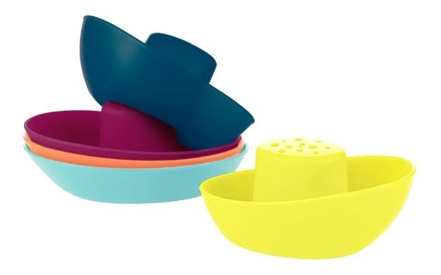 Imagen de Boon Fleet Botes Baño Plástico Juego De Baño Bebes 10 Meses+