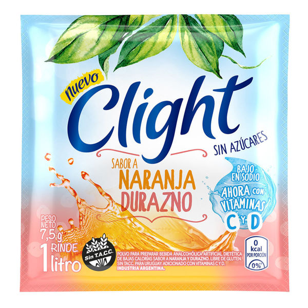 Imagen de Refresco Clight Naranja Durazno