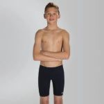 Imagen de Malla Bermuda Speedo Niños Natación Jammer Essencial Boxer Negro 6 A 7 Años