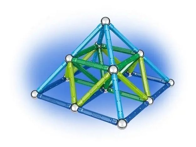 Imagen de Juego Didáctico Classico Para Construir Geomag 83 Piezas