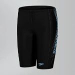 Imagen de Malla Speedo Para Niños Natación Modelo Sport Logo Negro 6  A 7 Años