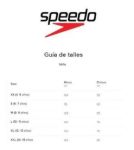 Imagen de Malla Speedo Para Niños Natación Modelo Sport Logo Negro 6  A 7 Años