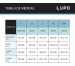 Imagen de Remera Térmica Manga Corta Lupo Para Hombre Blanca Blanco M