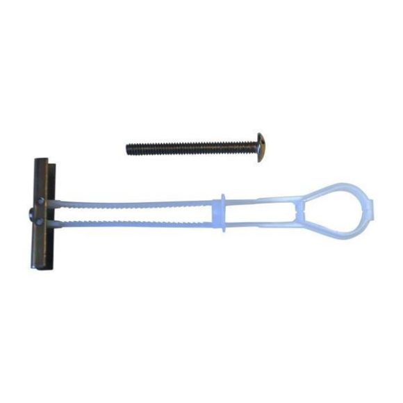 Imagen de Taco dry bolt 1/4 para yeso c/tornillo Whurt 20kg  x 10un
