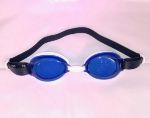 Imagen de Lentes Natación Speedo Jet Blanco Con Azul Con Protección Uv Azul