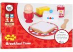 Imagen de Juego Madera Desayuno Completo Bigjigs Niños 3 Años+ Rojo
