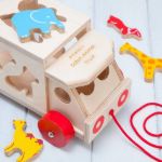 Imagen de Camión De Arrastre Encastre Animales Bigjigs Niños 18 Meses+