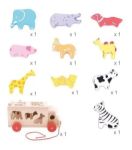 Imagen de Camión De Arrastre Encastre Animales Bigjigs Niños 18 Meses+