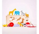 Imagen de Camión De Arrastre Encastre Animales Bigjigs Niños 18 Meses+