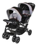 Imagen de Coche Doble Para Gemelos Mellizos Negro Bebes Babytrend  Negro