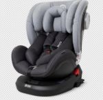 Imagen de Silla De Auto Reclinable C/ Rotación 360 Grados Edad  0 A 12 360 Gris/negro