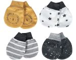 Imagen de Pack Regalo 4 Gorros, 4 Mitones, 6 Medias Algodón Orgánico L Amarillo 0 A 6 Meses