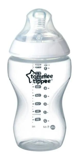 Imagen de Mamadera Anticolico Tetina Ancha 340ml Bebes 6 Meses+ Tommee Blanco Liso