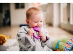 Imagen de Mordillo Silicona Mini Kalani Dentición Bebes 3 Meses + Violeta Oscuro Liso