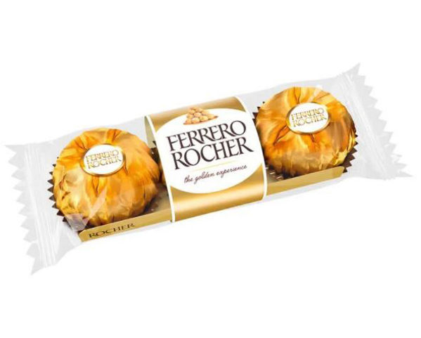 Imagen de Bombones Ferrero Rocher X3 Unidades