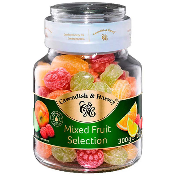 Imagen de Caramelos Cavendish Frutales Frasco 300 gr